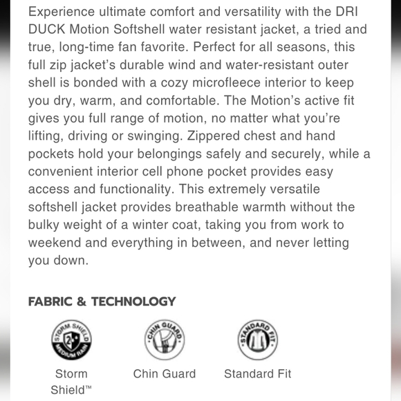 Dri-Duck Embroidered Camouflage Hunting Motion Zip Water Resistant Sz 2X Jacket - Picture 3 of 14